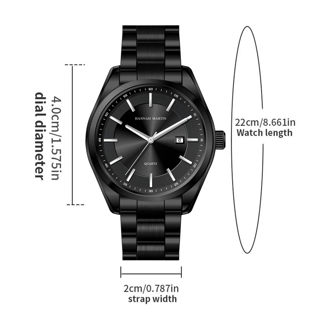 Héritage 40 — Montre Homme Acier