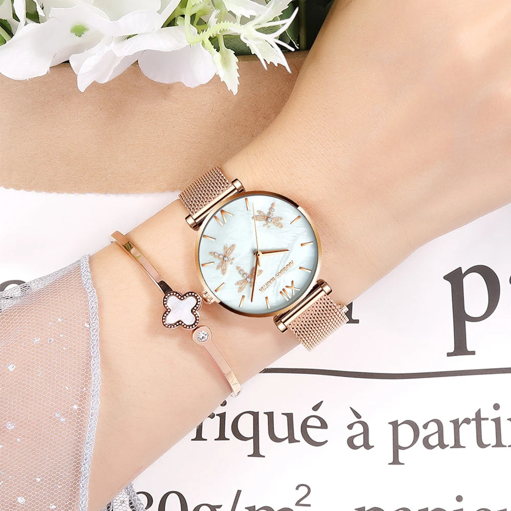 Akoya — Montre Femme Cadran Nacré