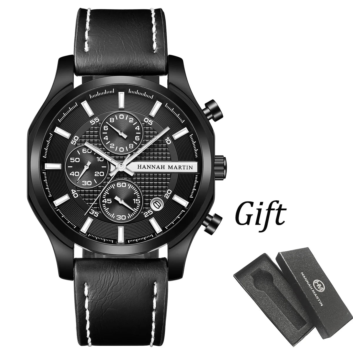 Aventure — Montre Homme Cuir Multifonction