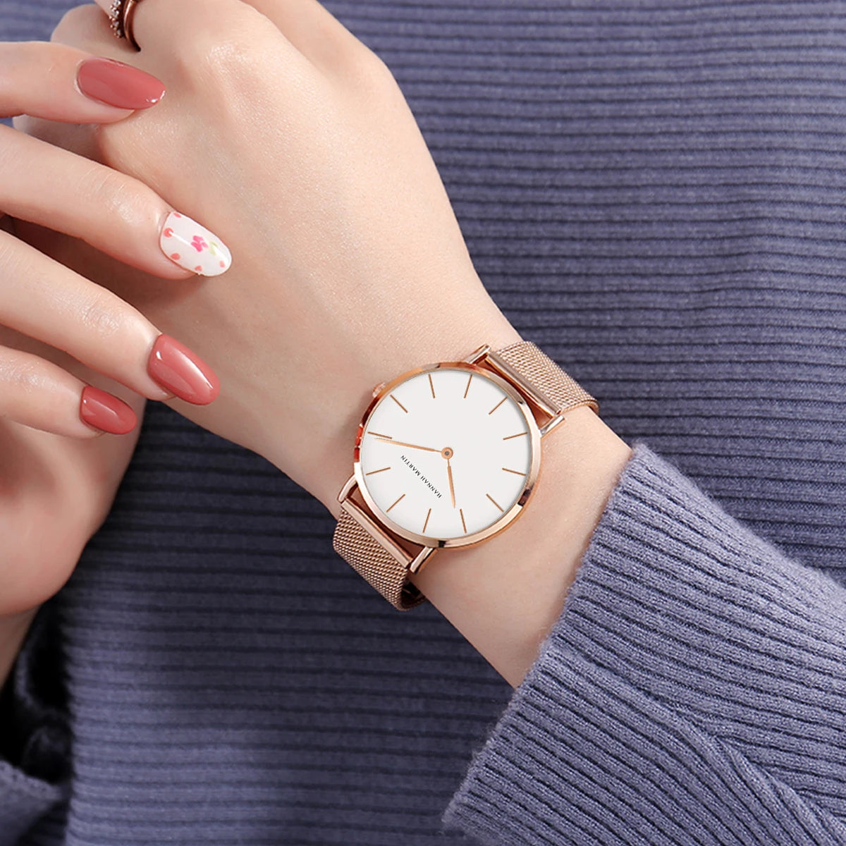 Nordique 36 — Montre Femme Minimaliste