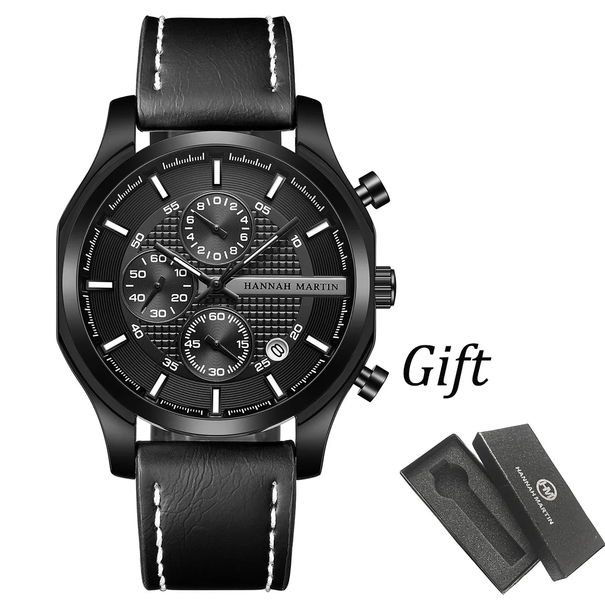 Aventure — Montre Homme Cuir Multifonction