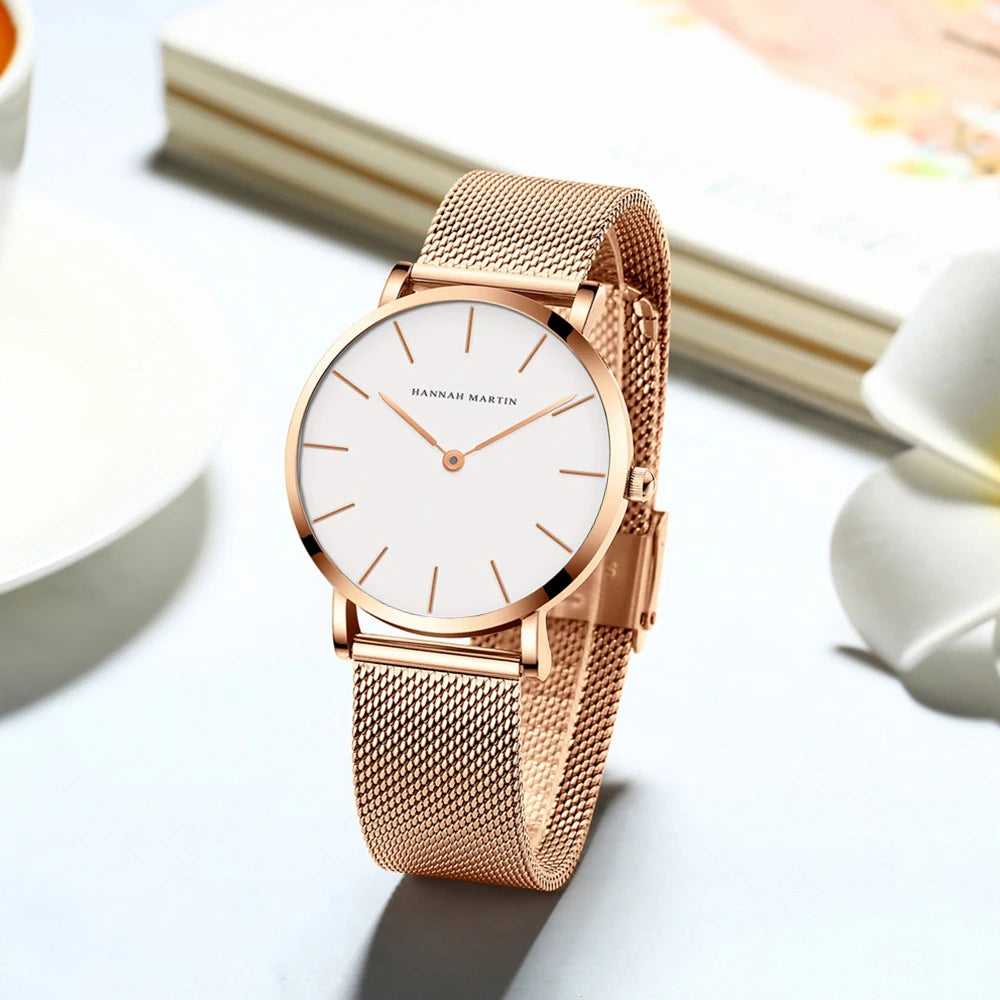 Nordique 36 — Montre Femme Minimaliste