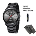 Horizon 44 — Montre Homme Multifonction Acier