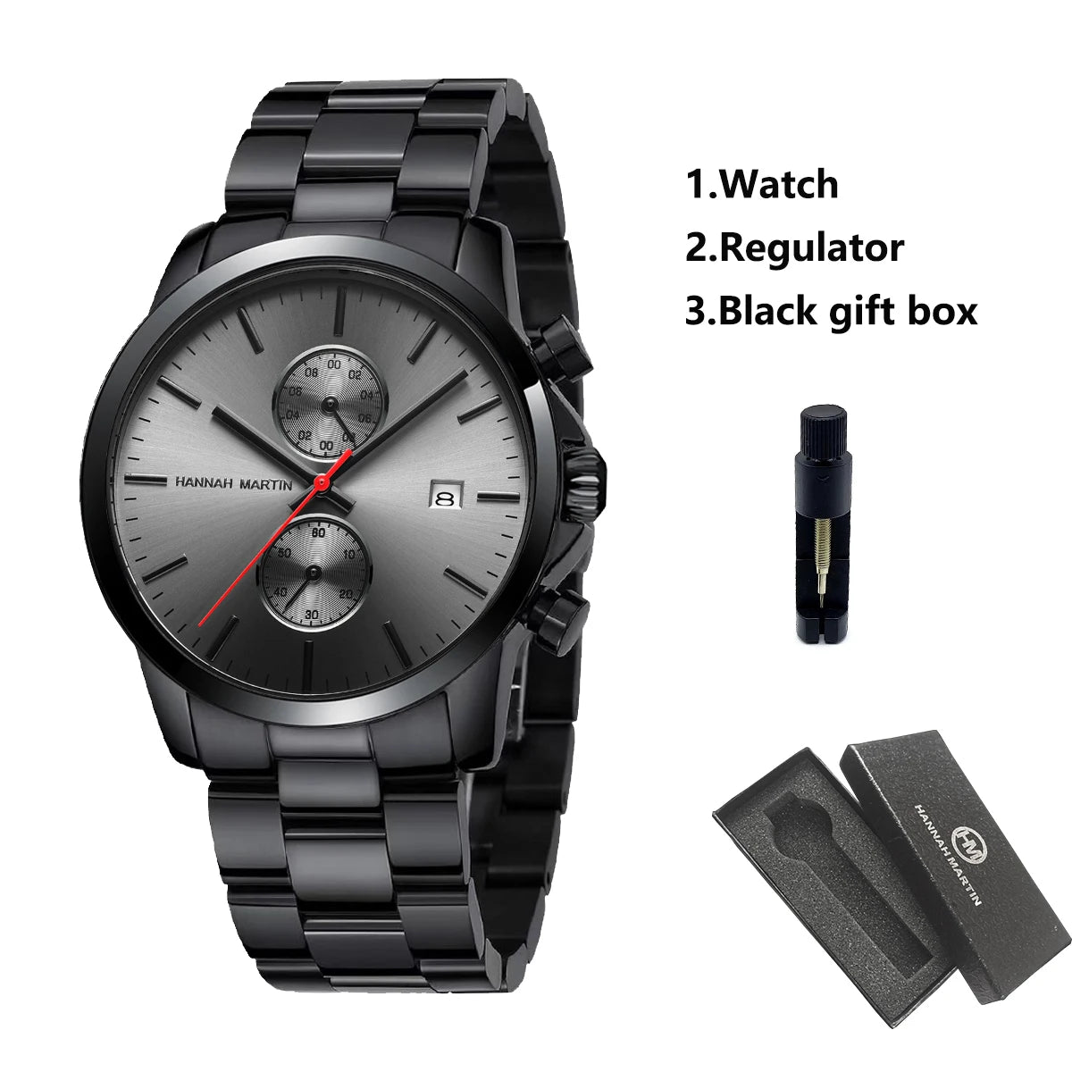 Horizon 44 — Montre Homme Multifonction Acier