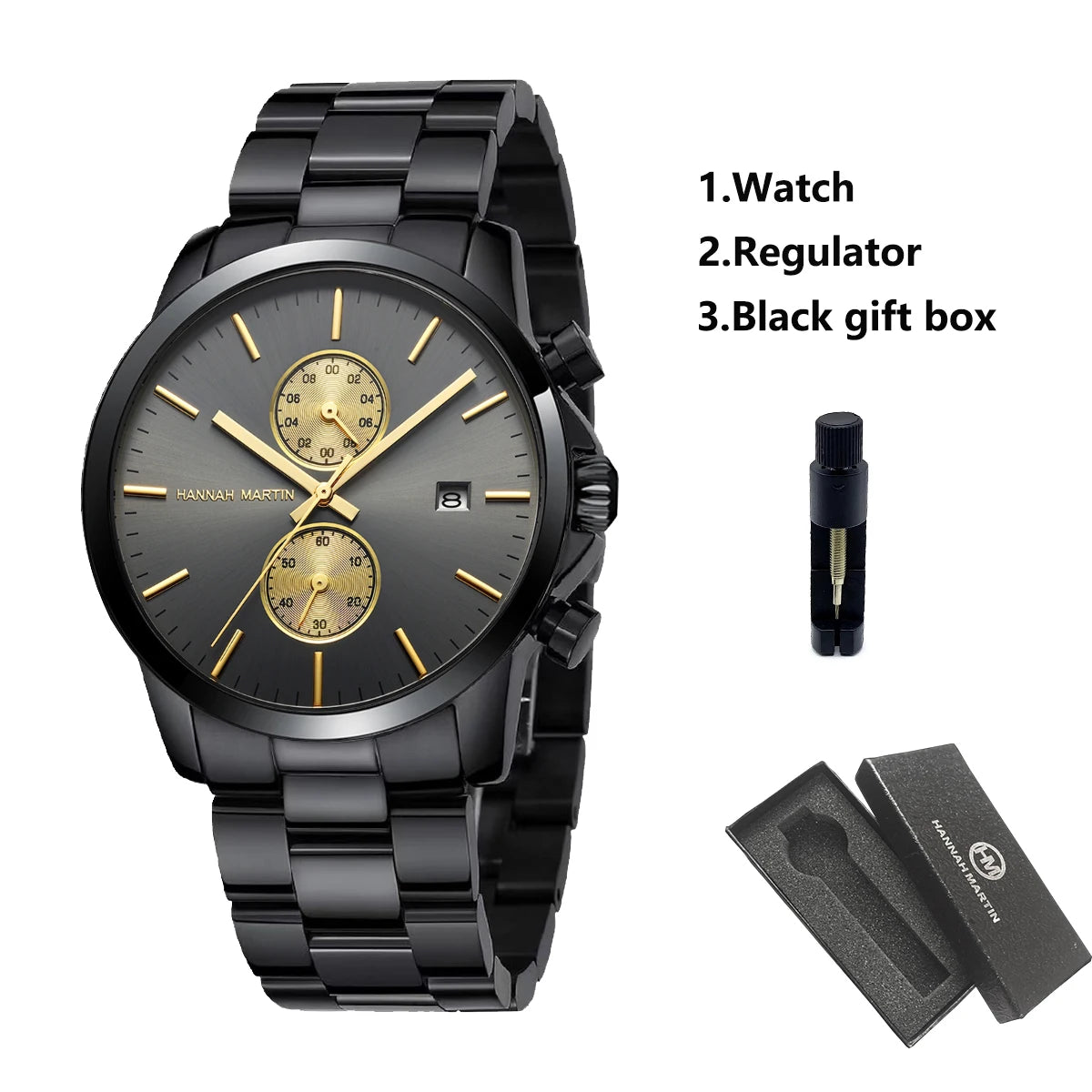 Horizon 44 — Montre Homme Multifonction Acier