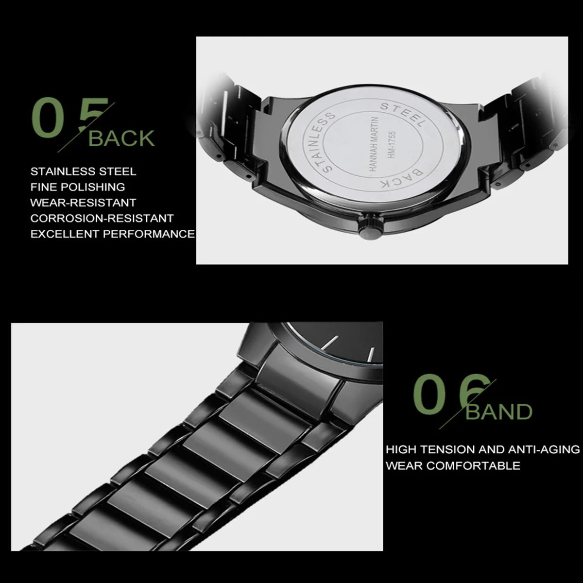 Business 41 — Montre Homme Acier