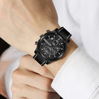 Aventure — Montre Homme Cuir Multifonction