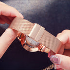 Coffret Élégance 36 — Montre Femme Maille Milanaise