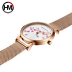 Fleur de Prunier — Montre Femme Or Rose