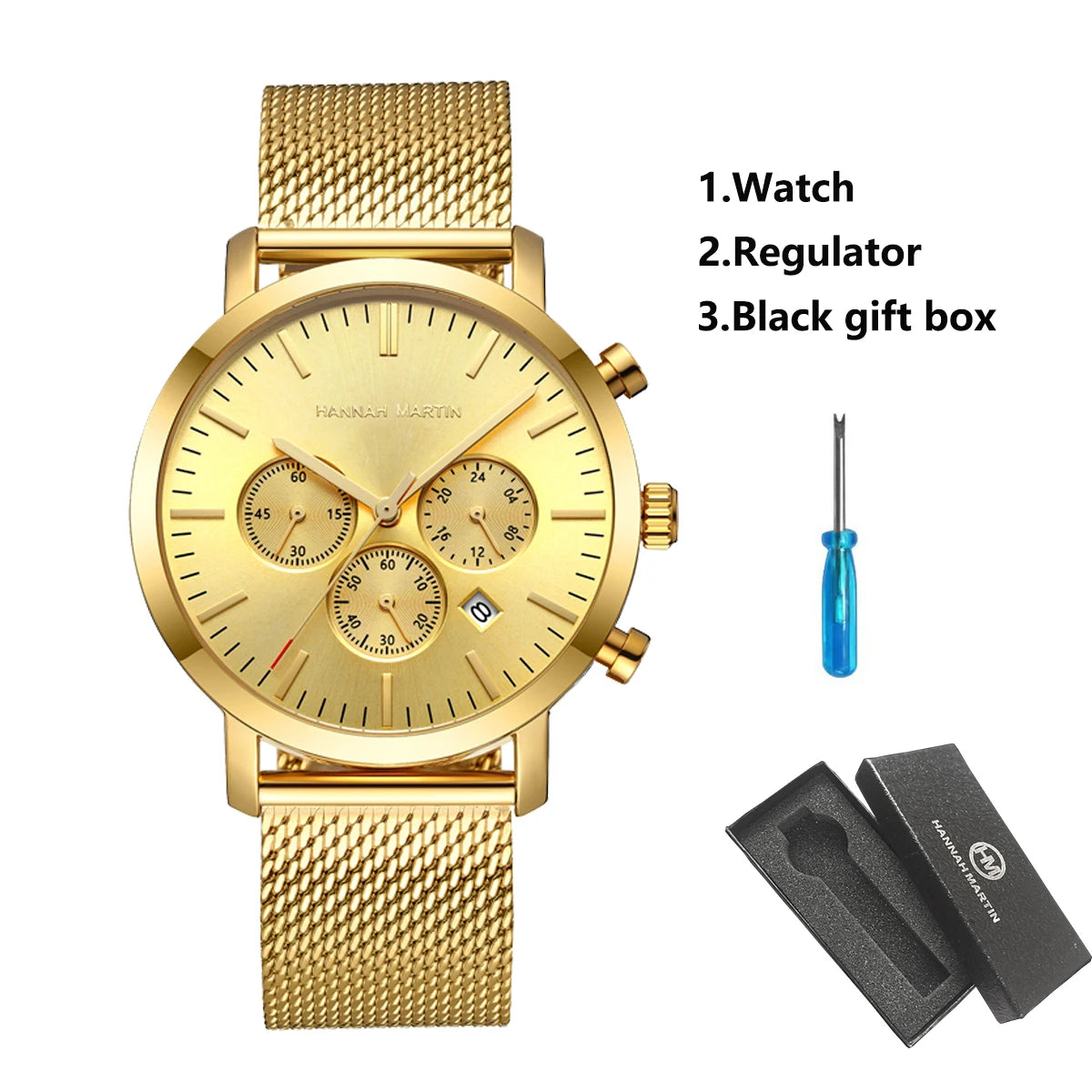 Horizon 44 — Montre Homme Multifonction Acier
