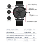 Horizon 44 — Montre Homme Multifonction Acier