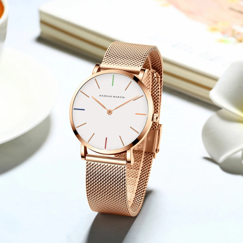 Nordique 36 — Montre Femme Minimaliste
